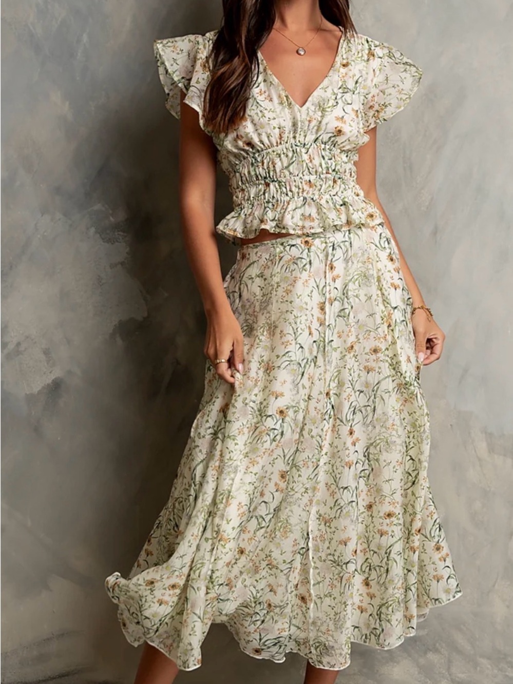 bohme skirt set
